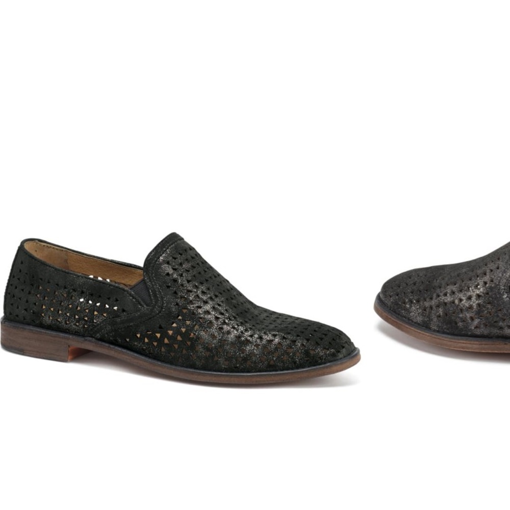 Trask Ali Perforated Leather Loafer - size 7 EUC